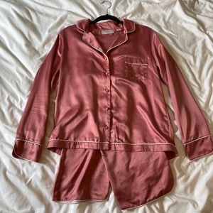 Rachel Parcell Satin Pyjama Set